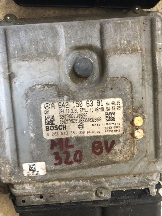 Ecu ML GL R ML350 ML320 R350 R320 diesel 3.0 OM642 M272 E4 E5 euro4