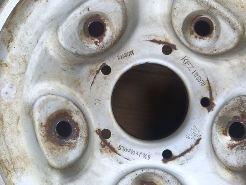 Стоманени джанти Ford 5,1/2  "14" ET 48,5 5x160