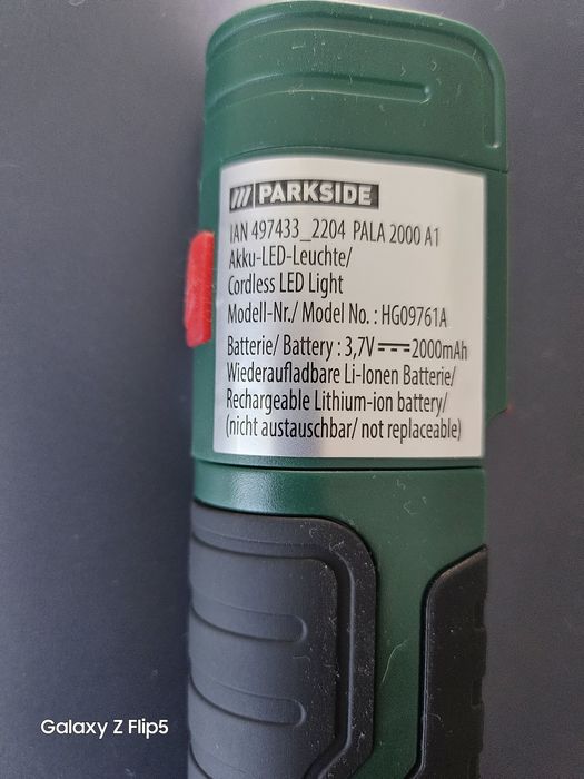 LED Работна лампа Parkside