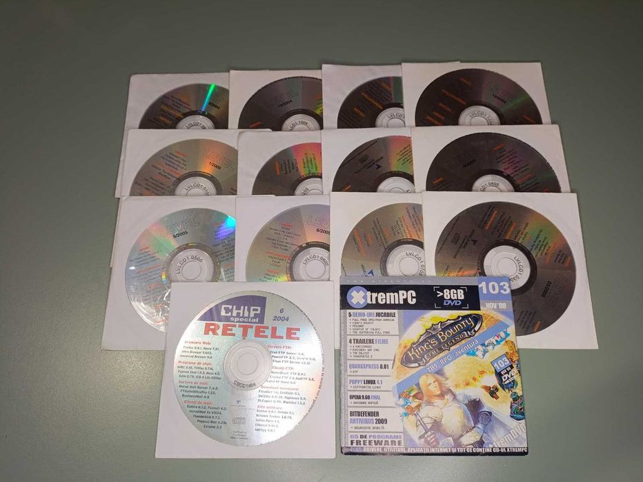 CD/DVD-uri level, chip si xtrempc