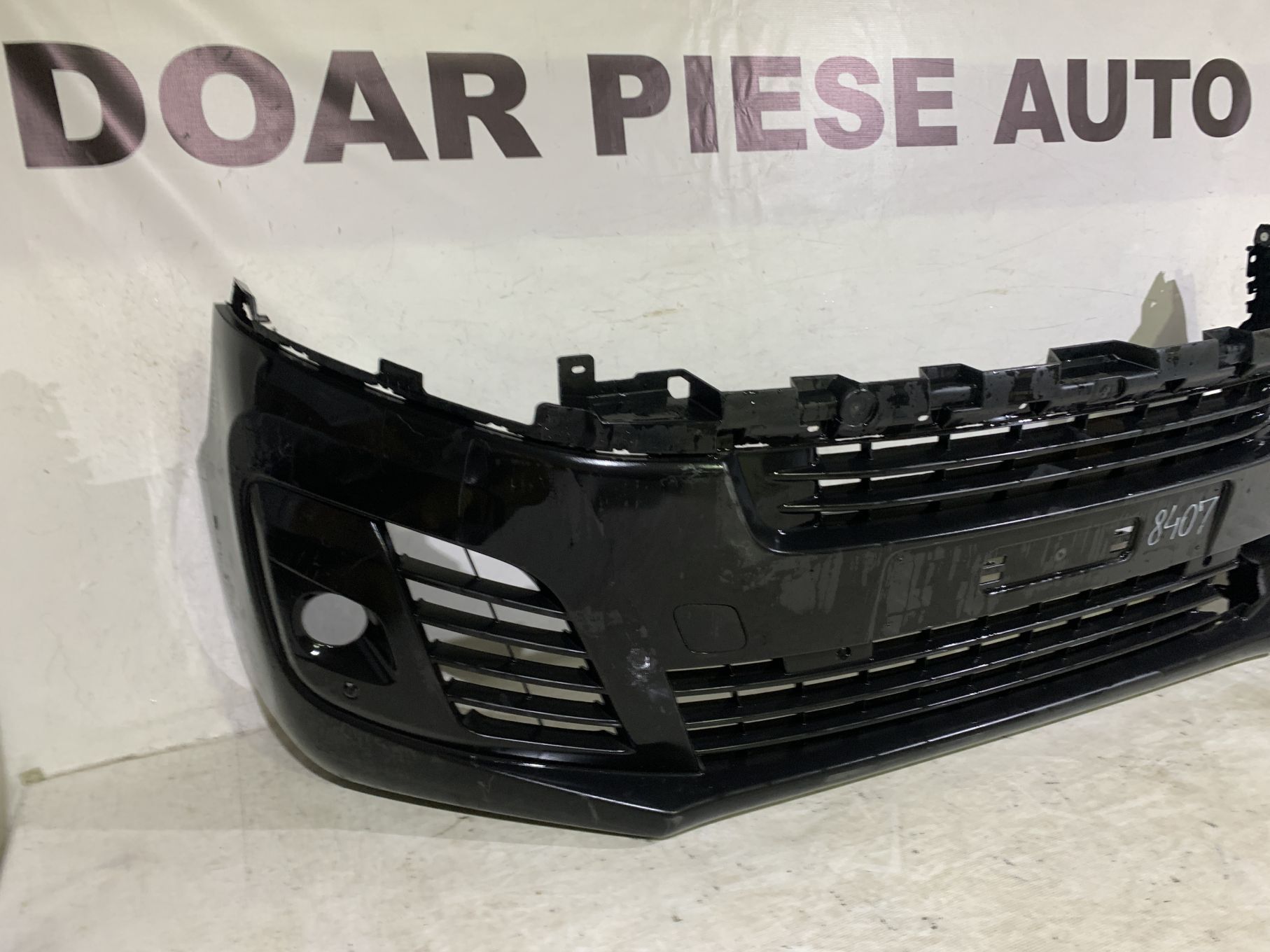 Bara fata Peugeot Expert, Citroen Jumpy, 2017, 2018, 2019, 2020, 2021, 2022, 2023, cod origine OE 9808639977, cu gauri pentru senzori de parcare (6).