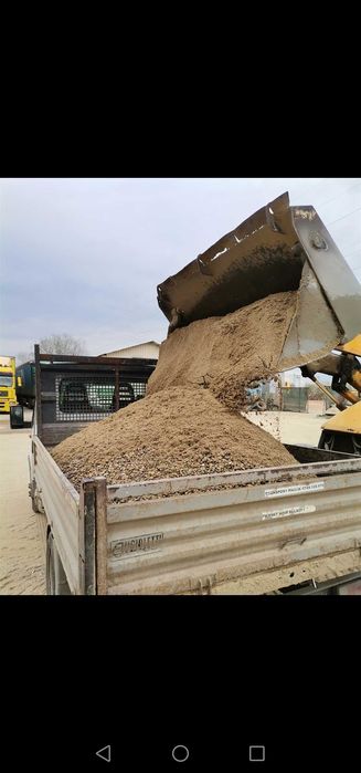 Nisip sort margaritar balast moloz