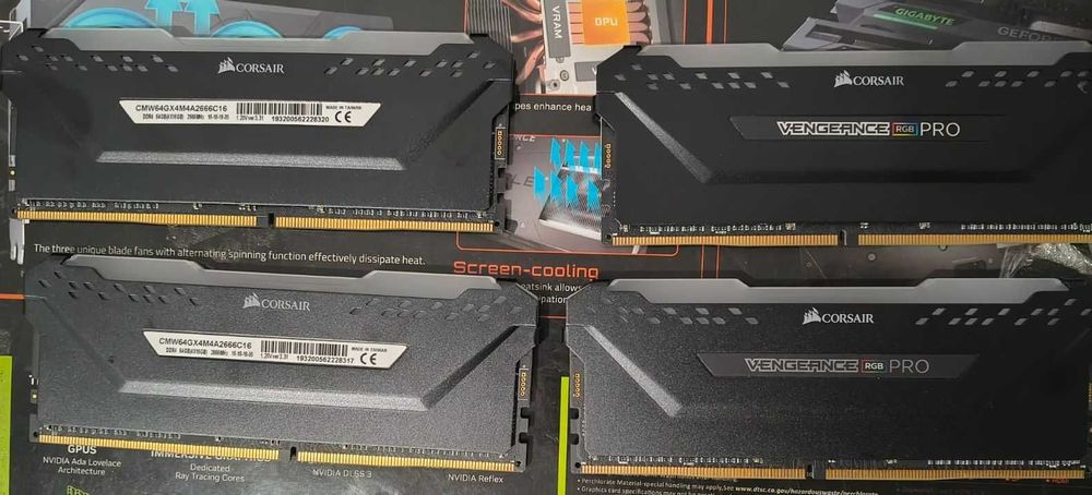 vand memorii ram 2x16gb 2666 cl16 corsair vengance rgb pro black sh