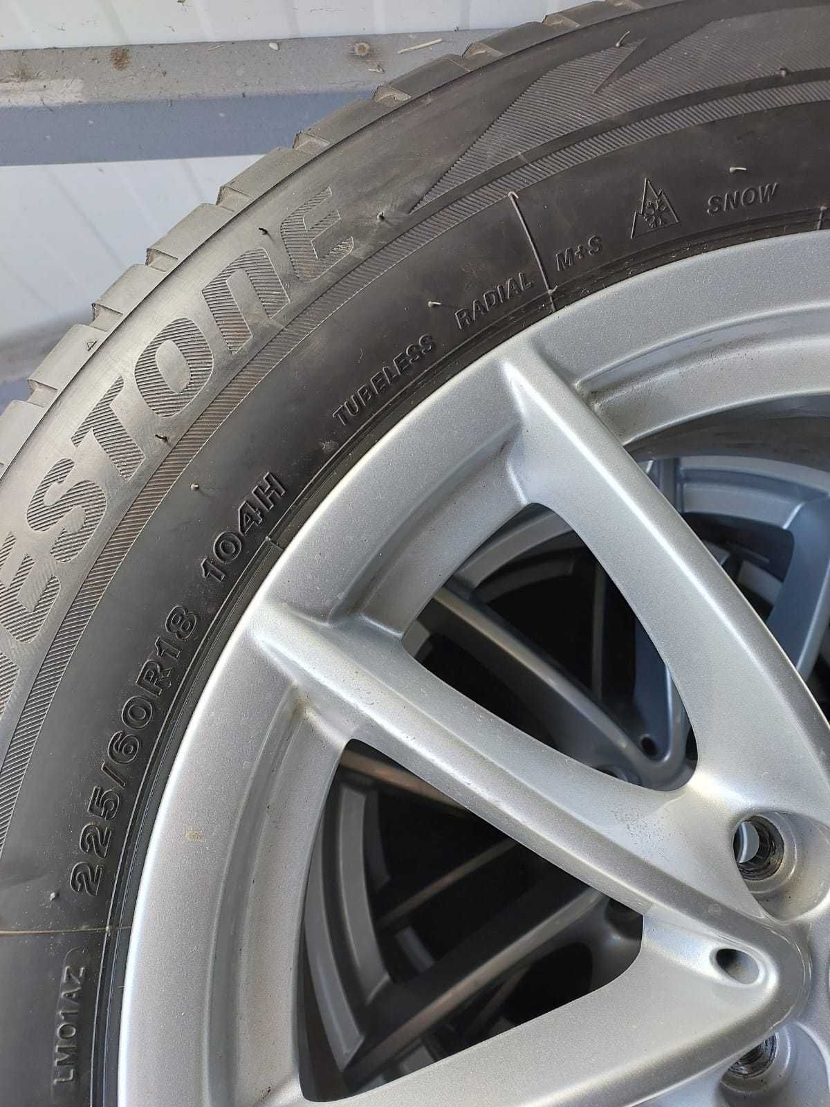 225/60R18 5x112 Bridgeston