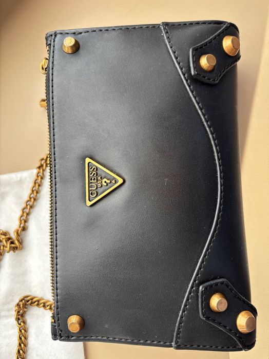 Черна чанта Guess USA