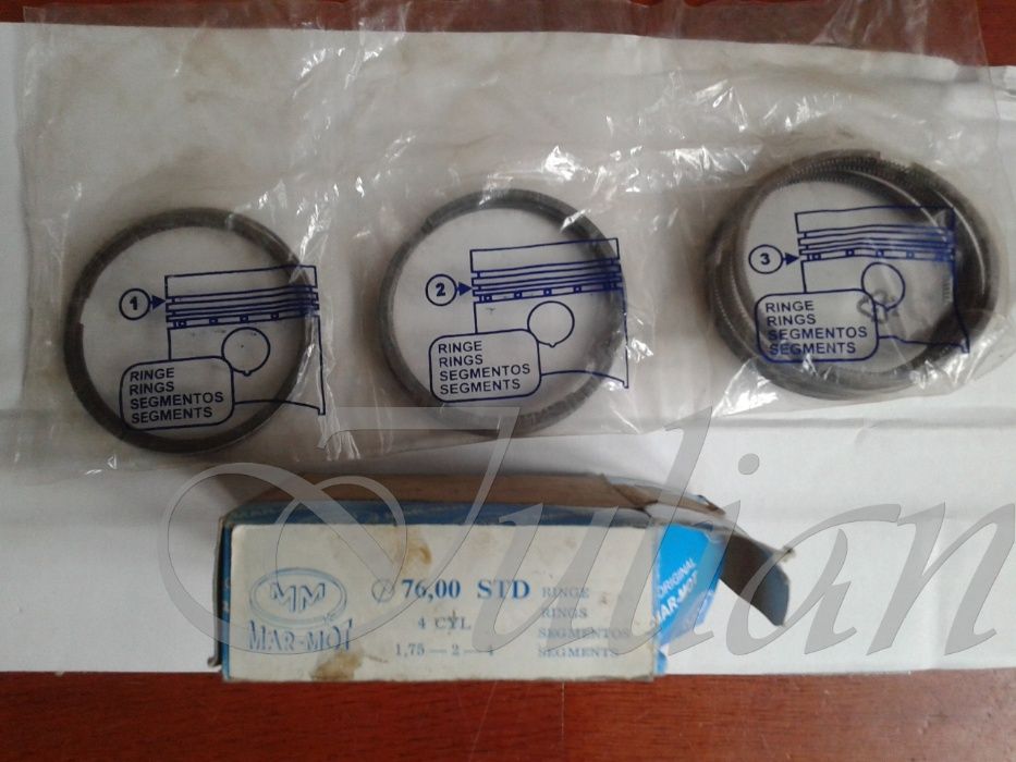 Segmenti set fi 76mm demotor D1310