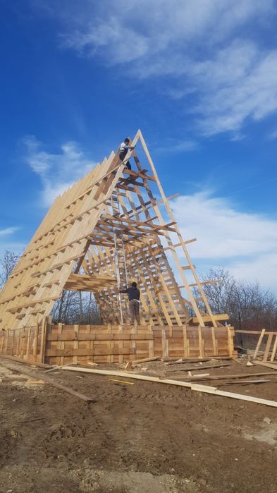 Construim case tip A (A frame)