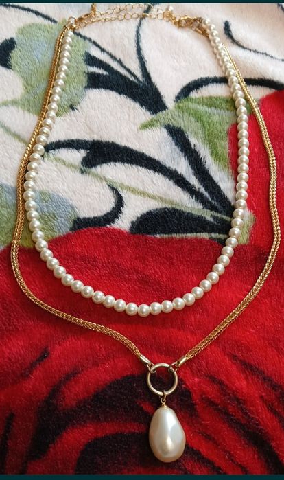 Colier perle naturale