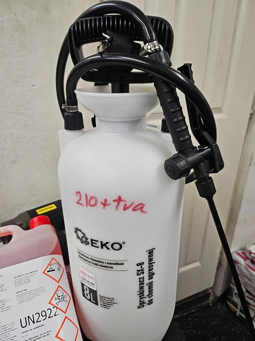 Pompa decofrol 8L.Pompa rezistenta acid si chimicale corozive.Profi