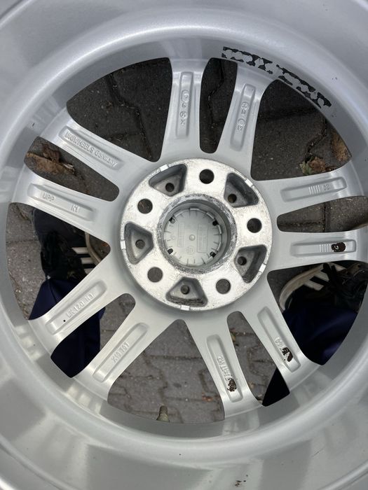 Jante aliaj 5x120mm, anvelope iarna 225/50 R17, BMW X1 E90 E91 F30 F31