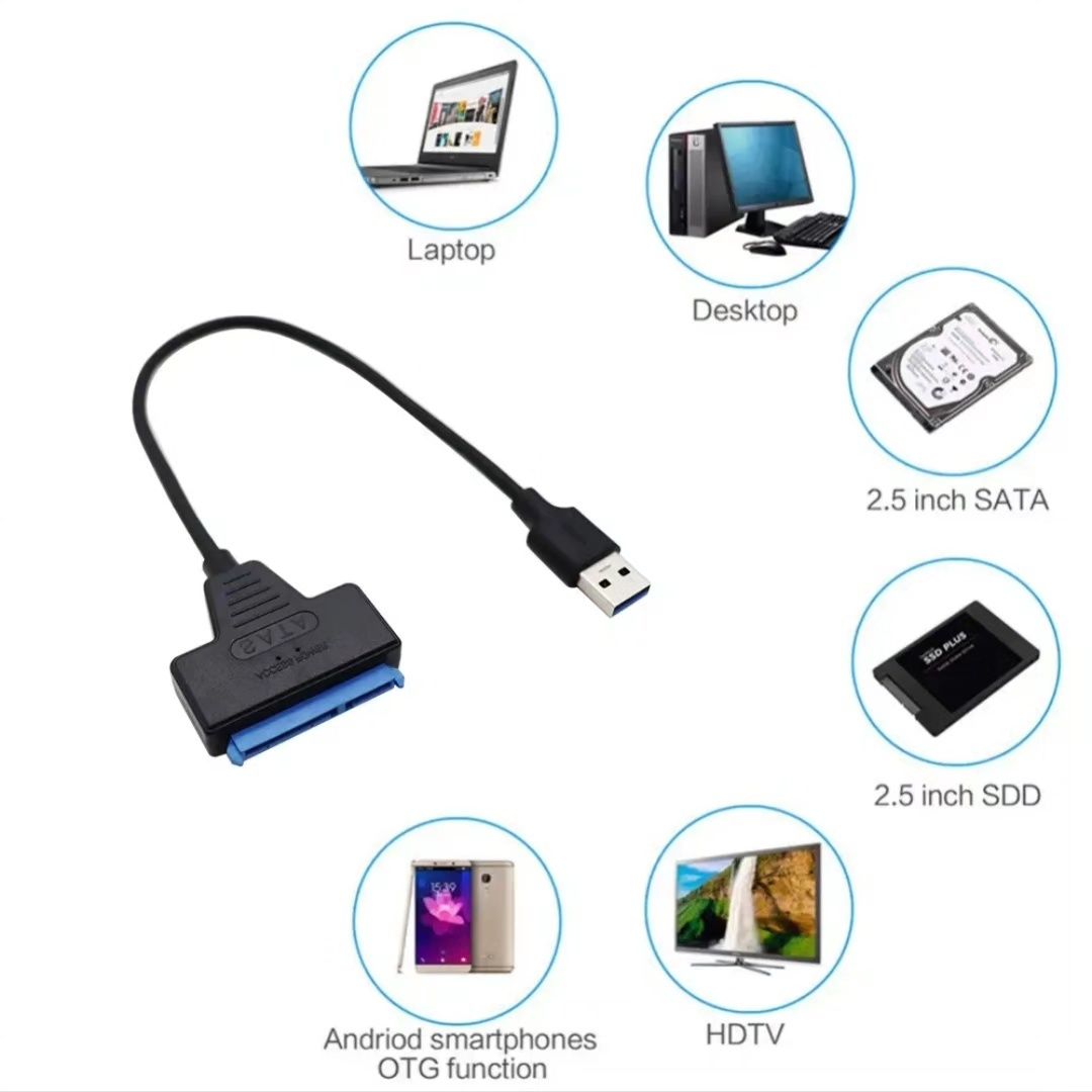 Sata adapter hhd va ssdlar uchun