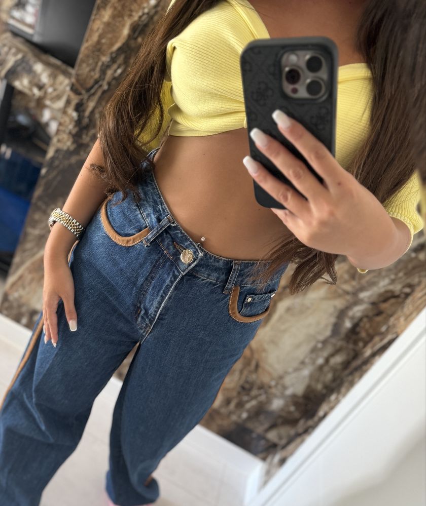 Дамски дънки miu miu
