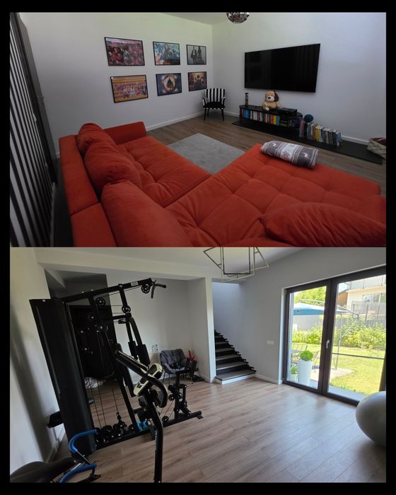 Vând casă cu 6 camere complet utilată și mobilată în Sâncraiu de Mureș