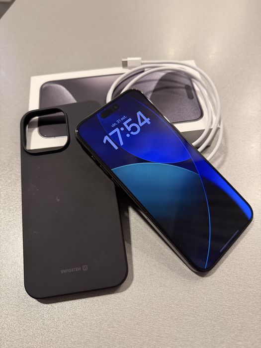 iPhone 15 Pro Max 256GB – Titanium black