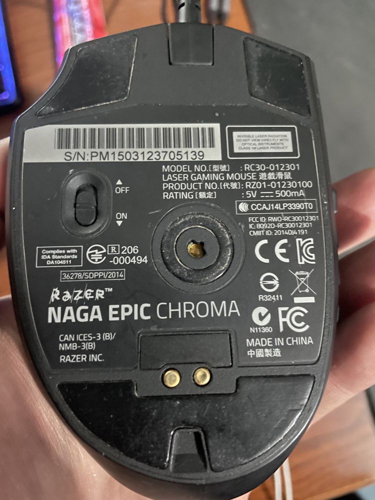 Продам Razer Naga Epic Chroma