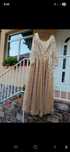 Vand rochie eleganta aurie