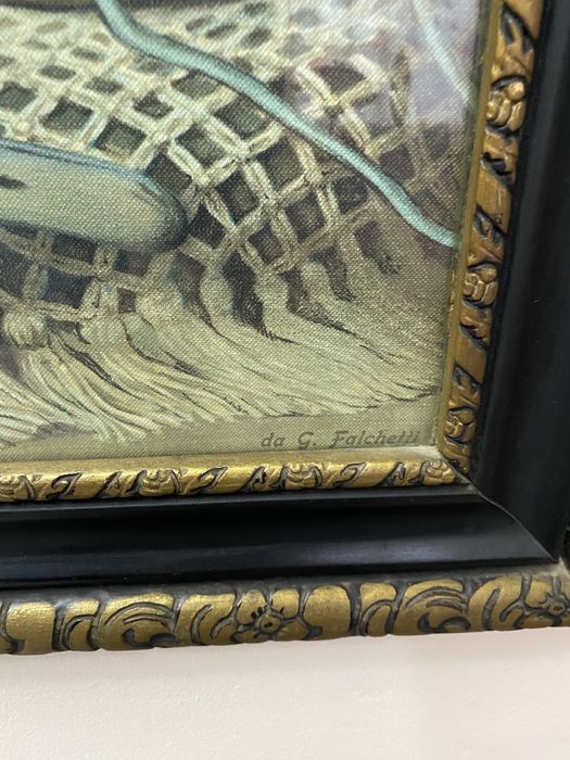 Tablou peisaj de vanatoare.