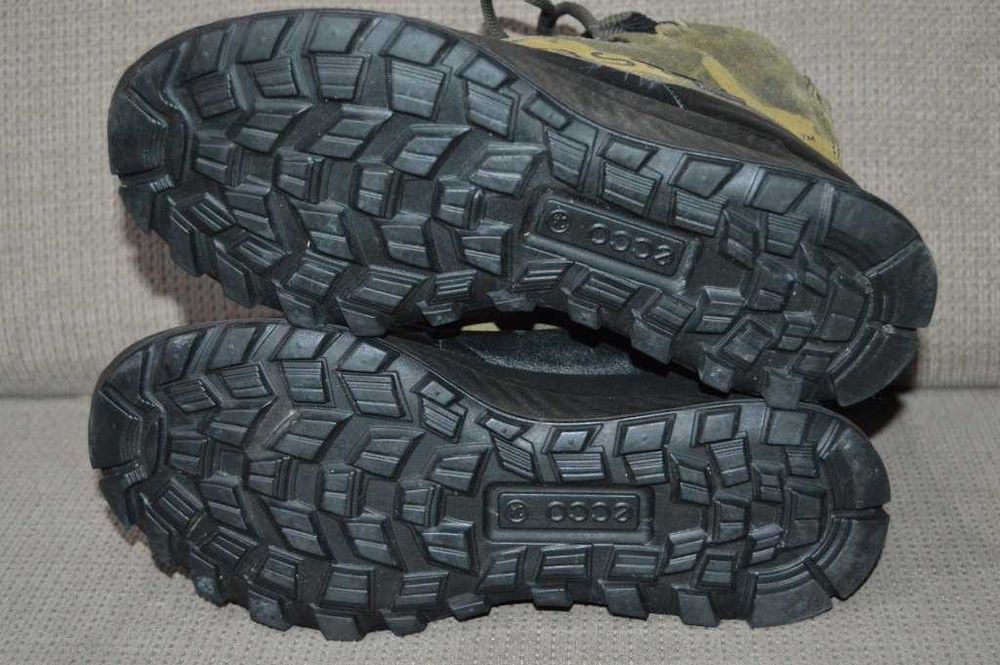 Ghete piele copii ECCO Exostrike 34 Gore-tex imblanite