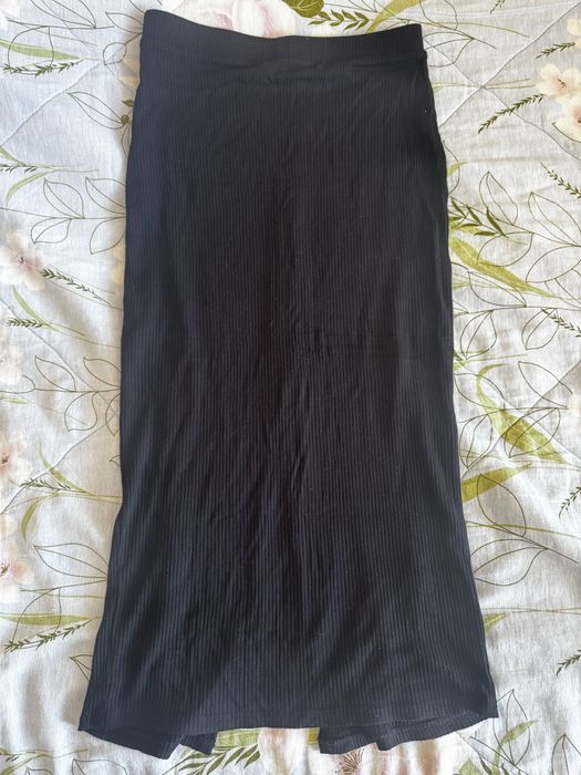 Черна дълга пола Asos