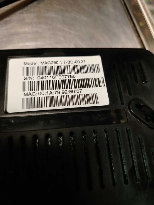 Tv box MAG 250, с дистанционно