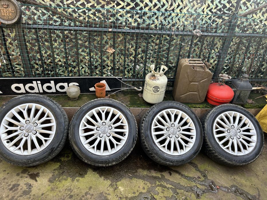 Джанти с  зимни гуми за ауди а3