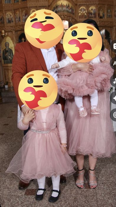 Set rochite mama si fetite