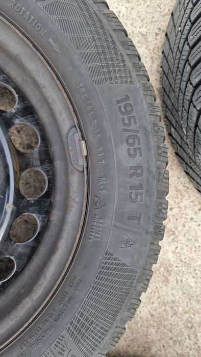 Set roti iarna cu Jante de tabla si capace plastic SEAT.