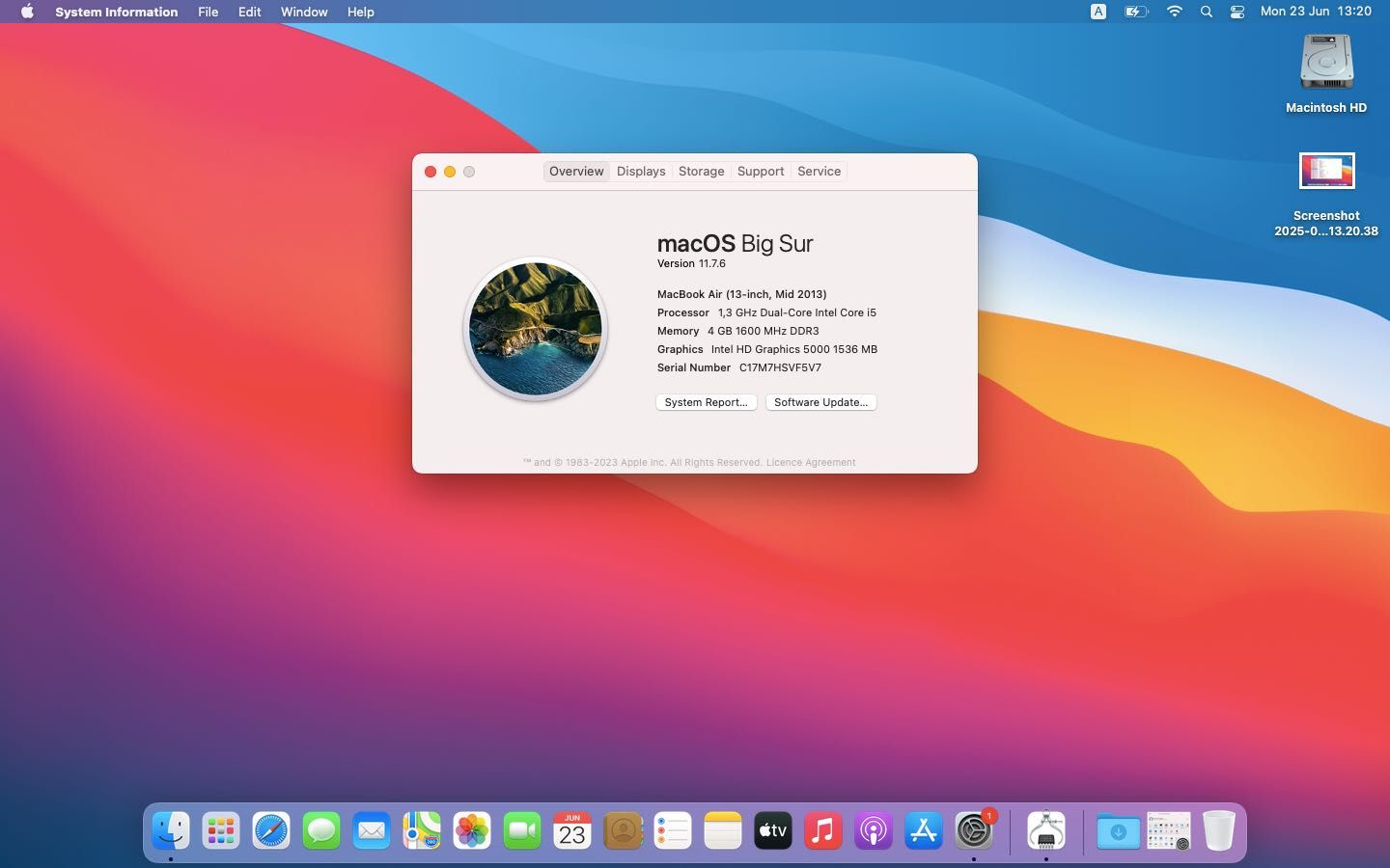 MacBook Air 13" 2013