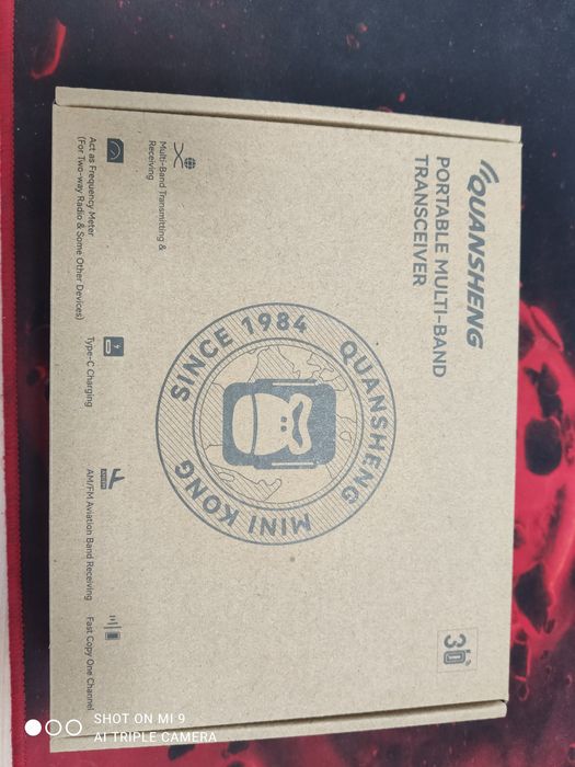 Statie radio Quansheng Mini Kong UV-K1 (8) modelul cu baterie scurtă)