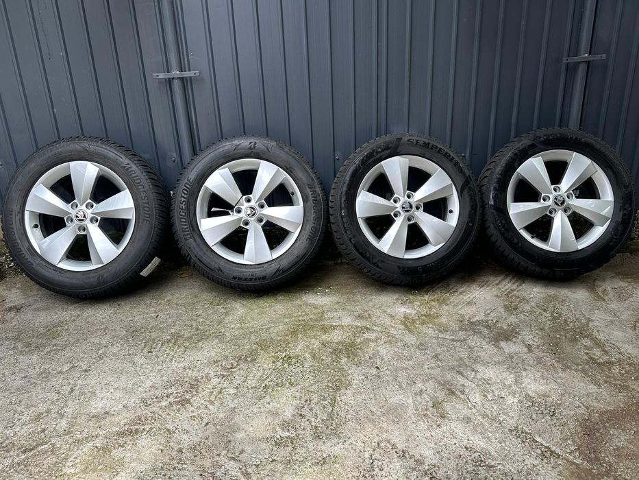Jante cu anvelope iarna Cupra Formentor Skoda Kodiaq, Superb, Golf 8
