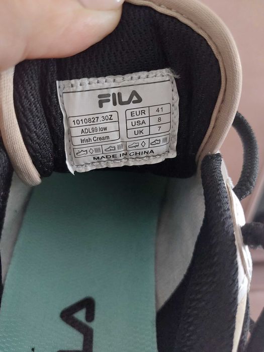 Fila маратонки irish cream