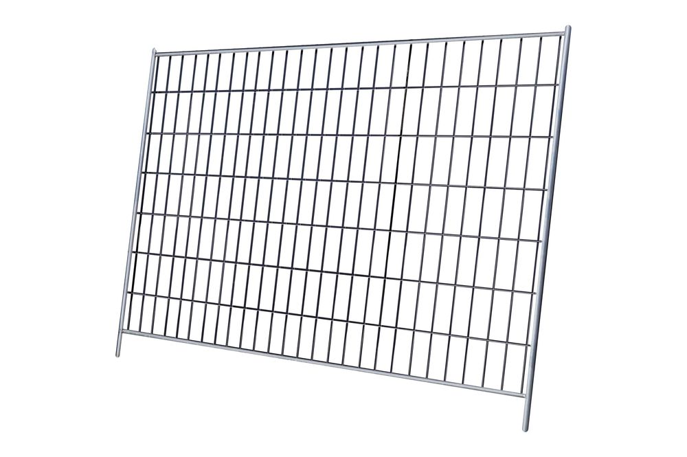 Gard mobil zincat pentru imprejmuire santier / evenimente