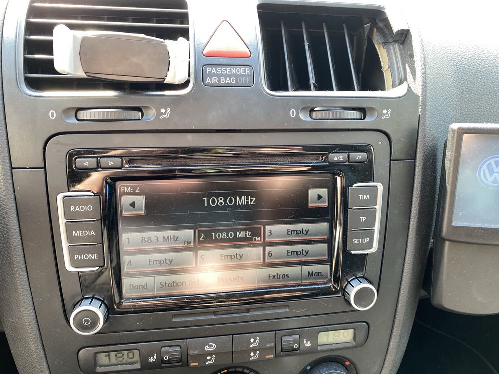 Navigatie Radio CD player original vw volkswagen golf 5/6 passat b6