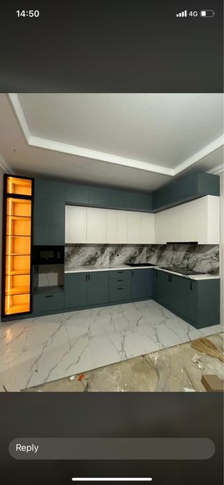 Кухня Шкаф Мебель на Заказ Гарнитура Купе Прихожная Ас Үй Жиһаз