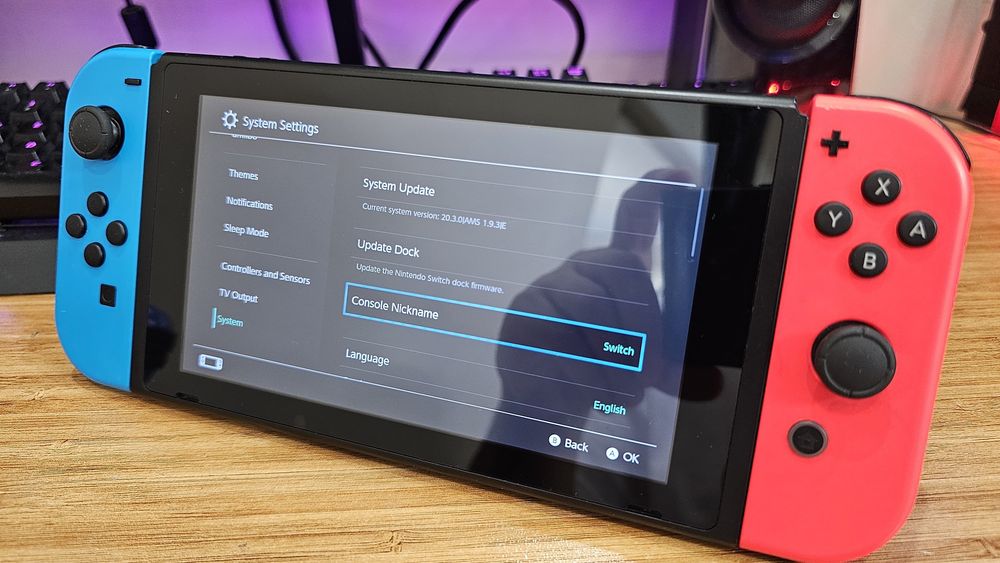Nintendo switch v2 2022