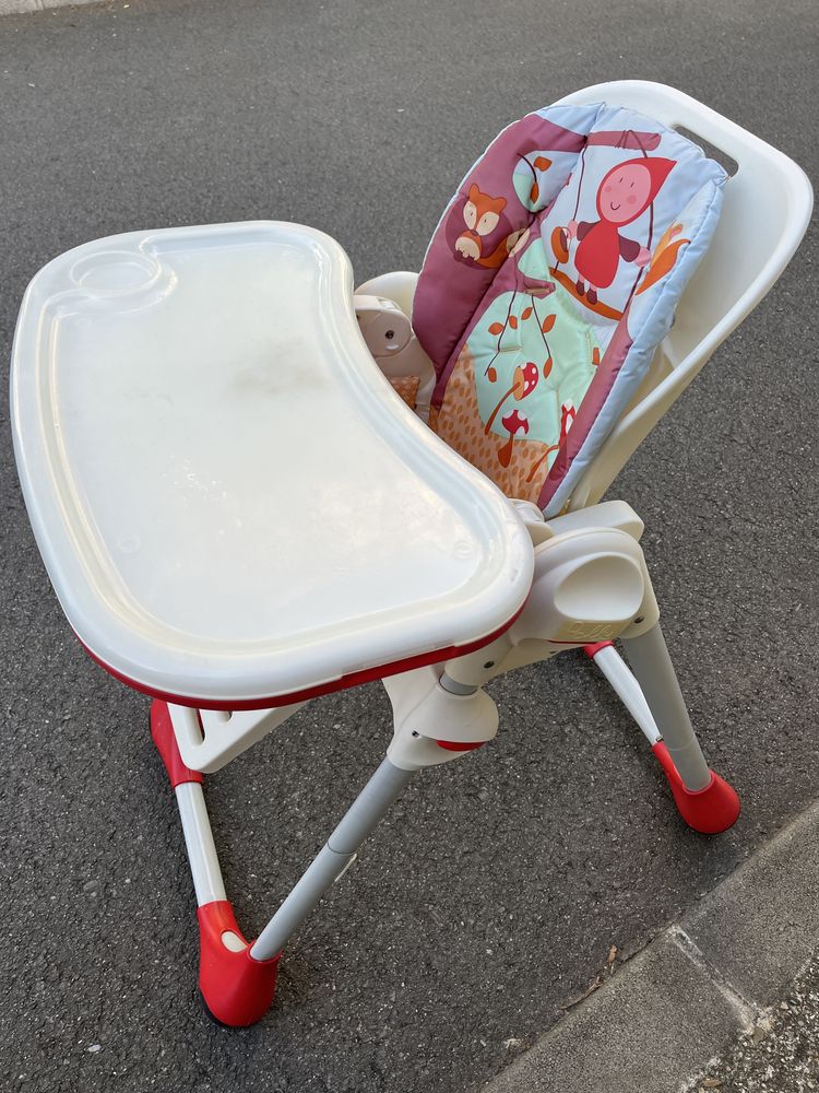 Scaun de masa Chicco Polly 2 in 1