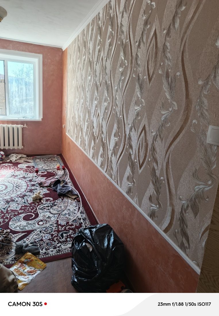 2 хонали квартира сатильды 2етаж баковой местности  ремонт Тоза