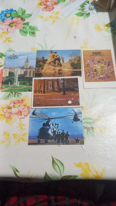 Календарики советских времён