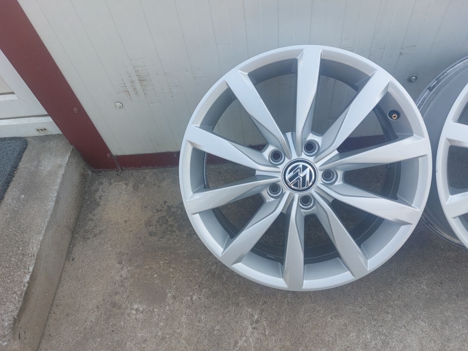 Jante aluminiu ORIGINALE r17 / Vw Audi Skoda Seat / 5x112