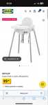 Scaun de masa Ikea - 39 lei