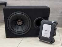 Бас Каса JBL + Усилвател Pioneer