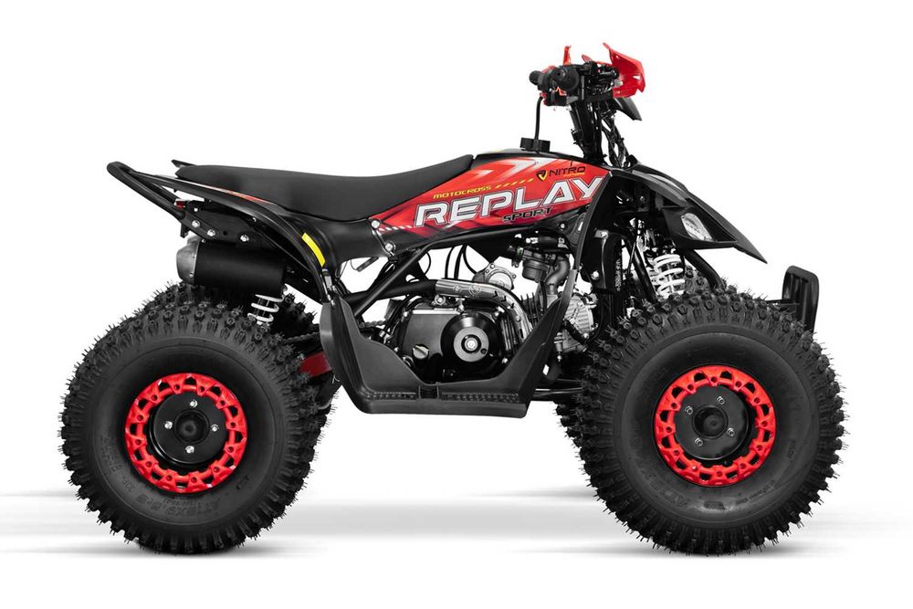 BEMI ATV 125cc 2WD Quad Replay RS-8 Sport jante 8'' semi-automatic