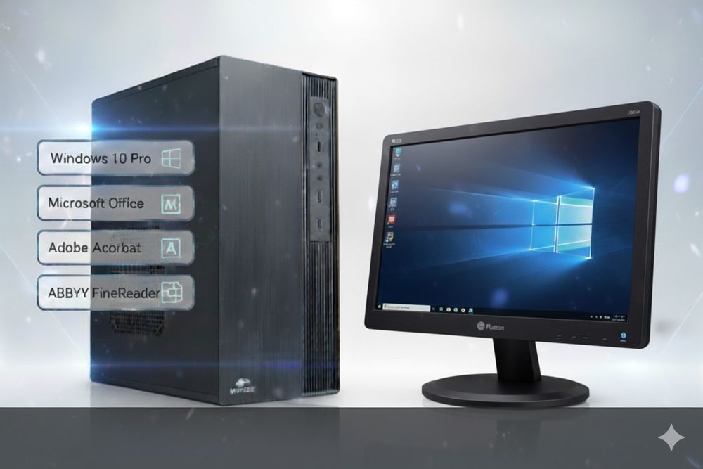 Компьютер с монитором