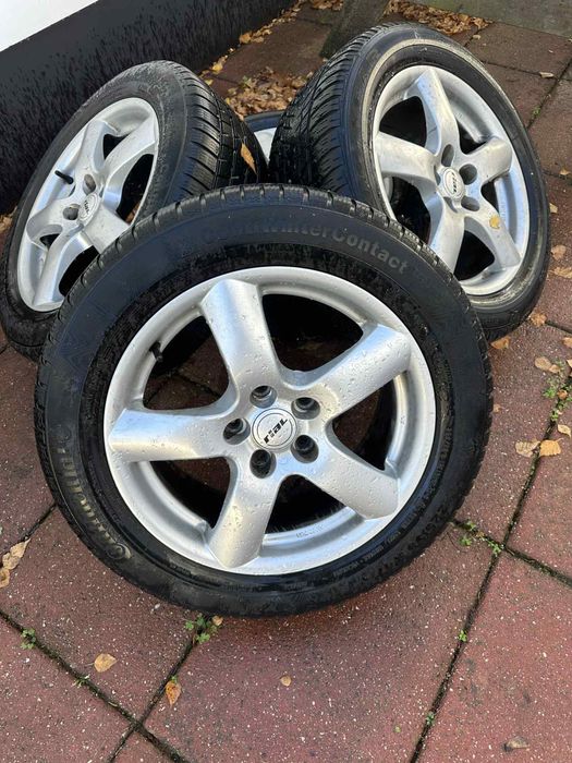 Roți complete 5x112 Audi Seat  Volkswagen Skoda 225 55 R17