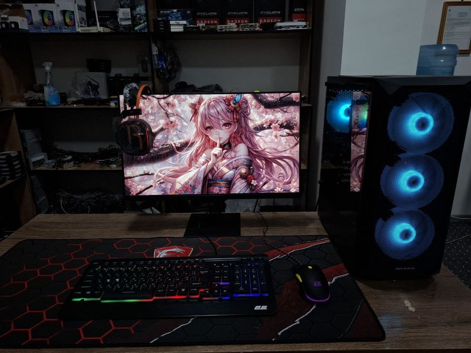 i5-12400f va  GTX 1660 super 6gb bilan toʻliq kompyuter jamlanmasi