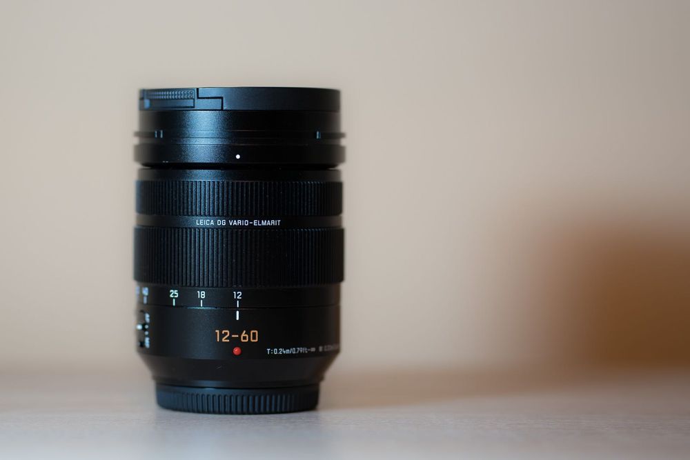 Panasonic Leica 12-60mm f2.8-4.0 VARIO-ELMARIT - nou!