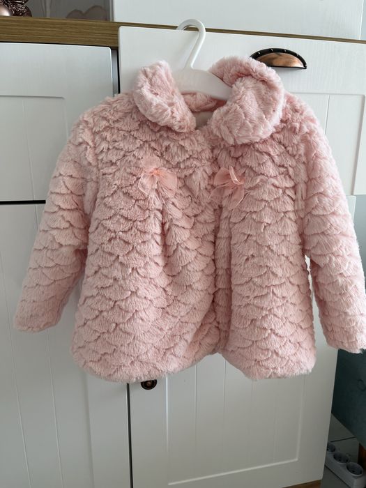 Розово палто 86 размер