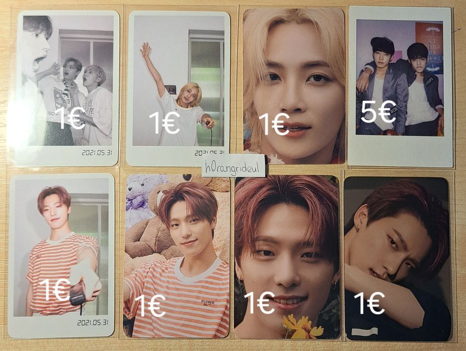 официални kpop картички Txt The boyz Boynextdoor Seventeen