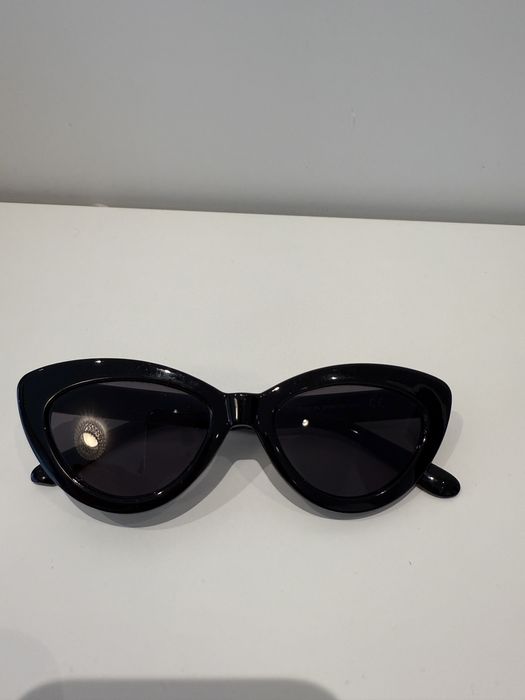 Слънчеви очила котешко око cat eye H&M кафяви и черни