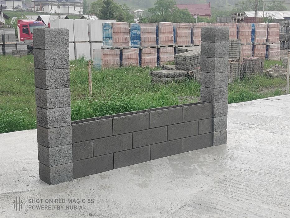 boltari de fundație/zidărie/pavaj